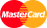 MasterCard early 1990s logo with overlapping red and yellow circles in classic branding style.